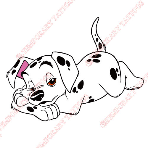 101 Dalmatians Customize Temporary Tattoos Stickers NO.644